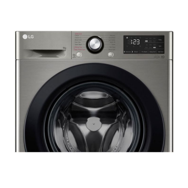 Machine à Laver Frontale LG Vivace F4R3VYG6P 9kg Silver Tunisie