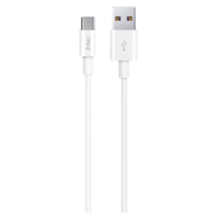 Cable De Charge Et Donnés Type-C Vers Usb-A / 1 M / 5A / Blanc 2DK35B Tunisie