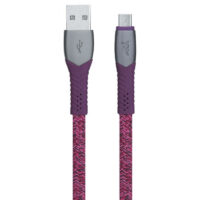 Cable RIVACASE PS6100 BL12 USB Vers Micro – Violet Tunisie