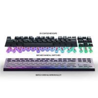 Clavier Mecanique Esports + Base Alum STEELSERIES – Noir – APEX‐M750‐TKL Tunisie