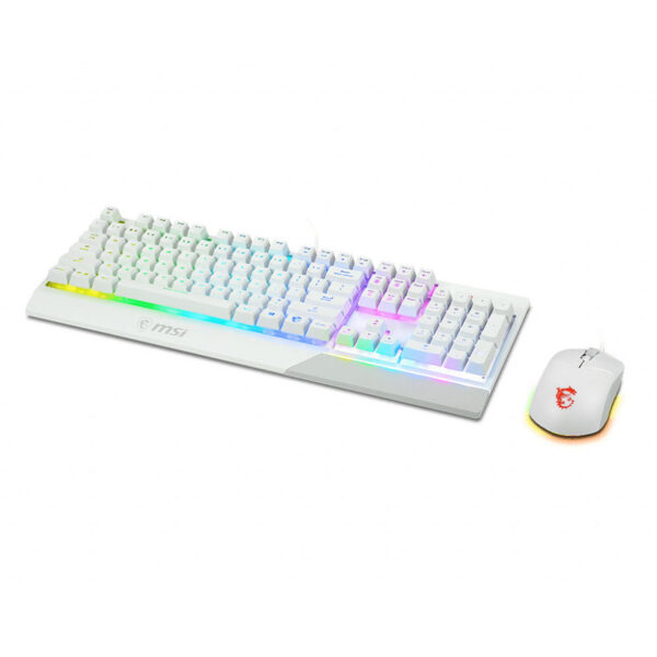 Ensemble Clavier & Souris Gamer MSI Vigor GK30 – Blanc – S11-04FR306-CLA Tunisie