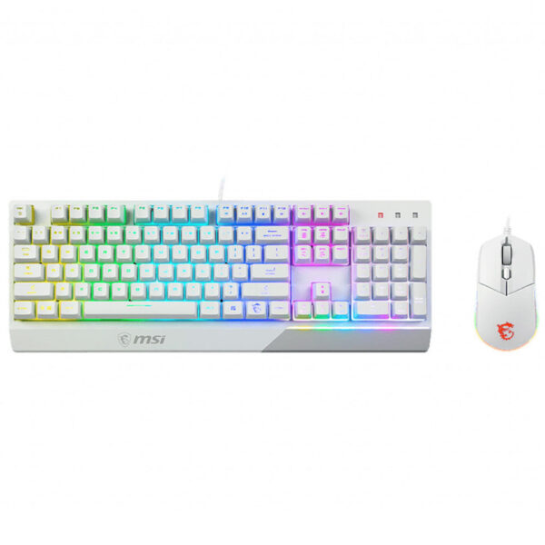 Ensemble Clavier & Souris Gamer MSI Vigor GK30 – Blanc – S11-04FR306-CLA Tunisie