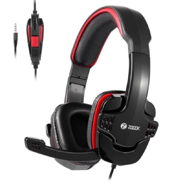 Micro Casque Gamer Filaire Zoook Panther – Noir&rouge – PANTHER Tunisie