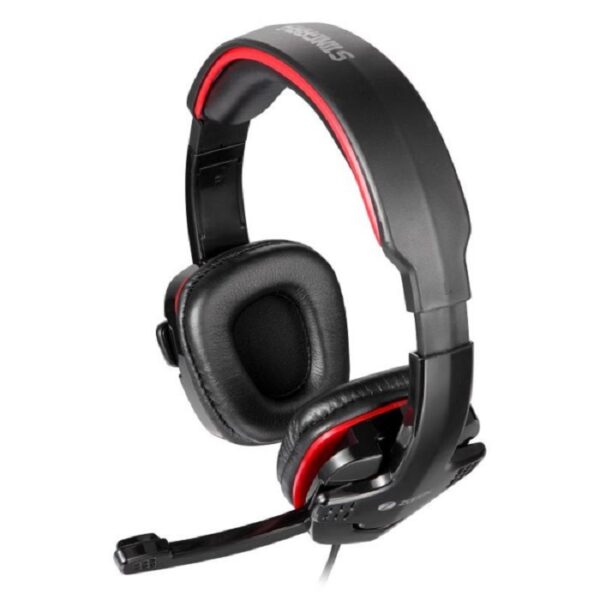 Micro Casque Gamer Filaire Zoook Stingray – Noir&rouge – STINGRAY Tunisie