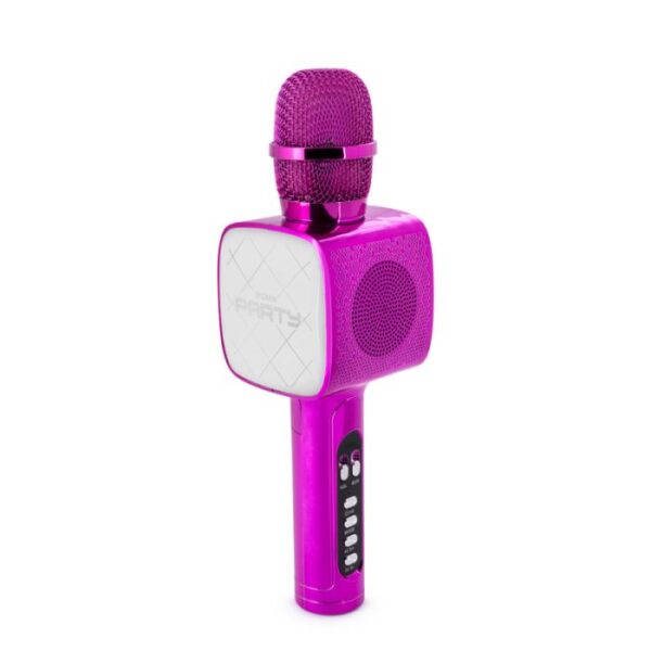 Microphone Sans Fil Bigben Karaoké – Rose – PARTYBTMIC2PK Tunisie