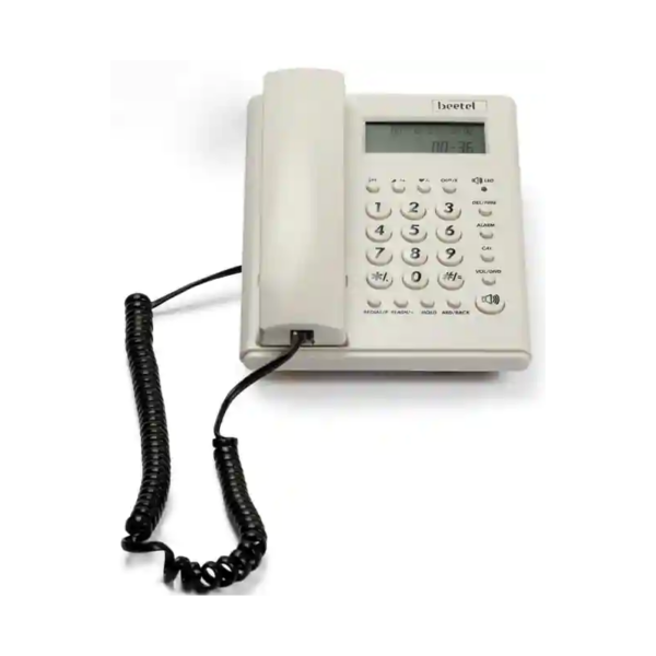 Téléphone Fixe Beetel M52 Avec Afficheur Et Haut-parleur – Baige – BEETEL-M52/BAIGE Tunisie