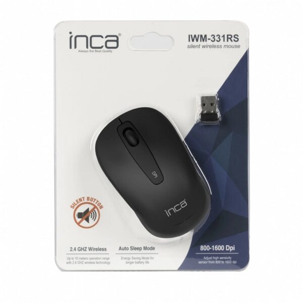 Souris Sans Fil Inca – Noir – Iwm-331rs Tunisie