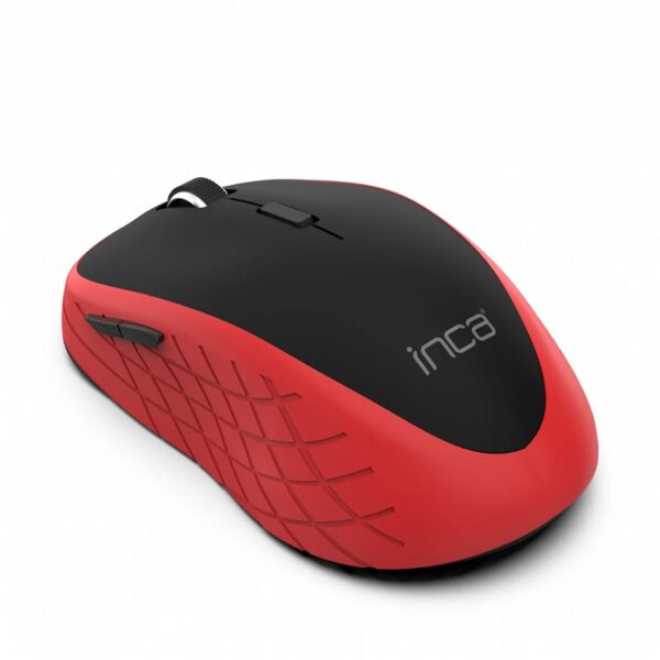 Souris Sans Fil Inca – Noir et Rouge – Iwm-391t Tunisie