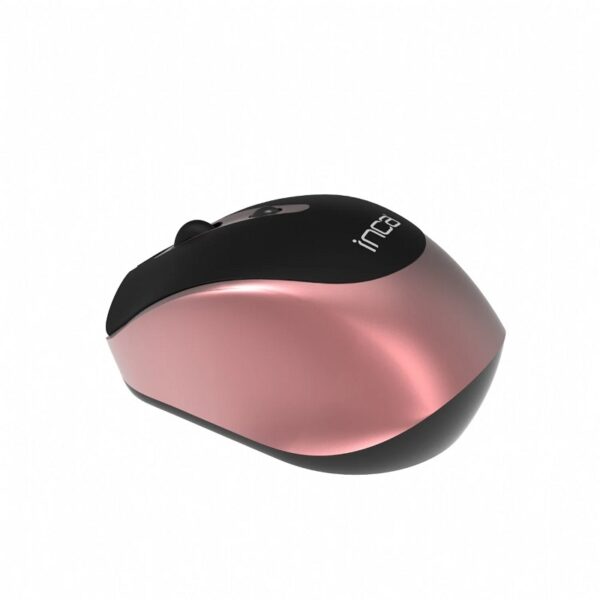 Souris Sans Fil Inca – Noir et Rose – Iwm-396gt Tunisie