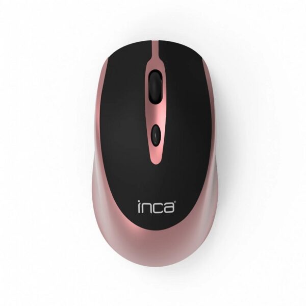 Souris Sans Fil Inca – Noir et Rose – Iwm-396gt Tunisie