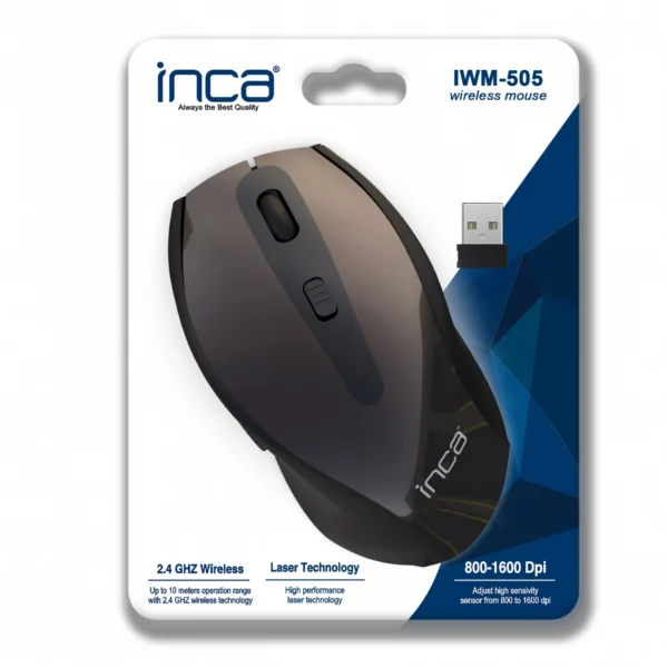 Souris Sans Fil Inca Iwm-505-noir-iwm-505 Tunisie