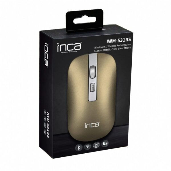 Souris Sans Fil Inca – Gold – Iwm-531rs Tunisie