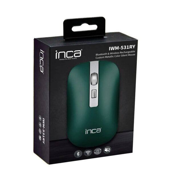 Souris Sans Fil Inca – Vert – Iwm-531ry Tunisie