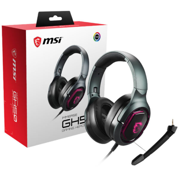 Micro Casque Gamer MSI Immerse GH50 -Noir – S37-0400110-SV1 Tunisie