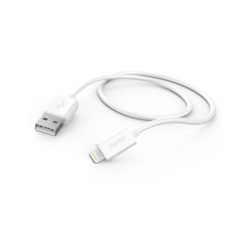 Câble de charge Hama USB-A 1 m – Blanc – 201579