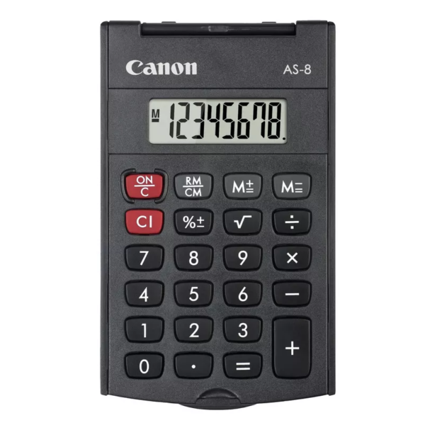 Calculatrice Portable Canon AS-8 HB EMEA Tunisie