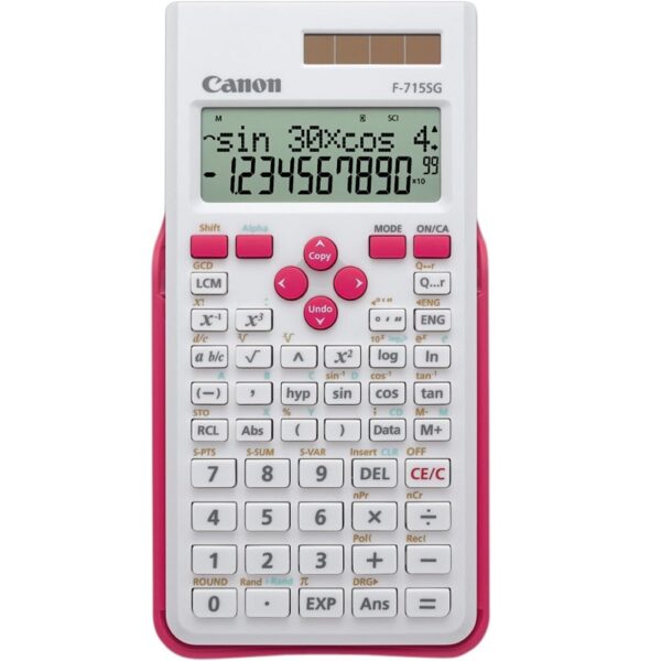 Calculatrice Scientifique Canon F-715SG Rose Tunisie