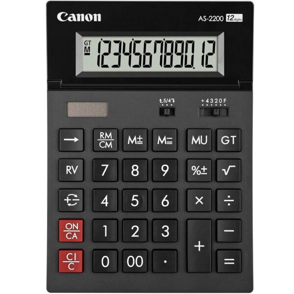 Calculatrice de bureau Canon AS-2200 12 chiffres Tunisie