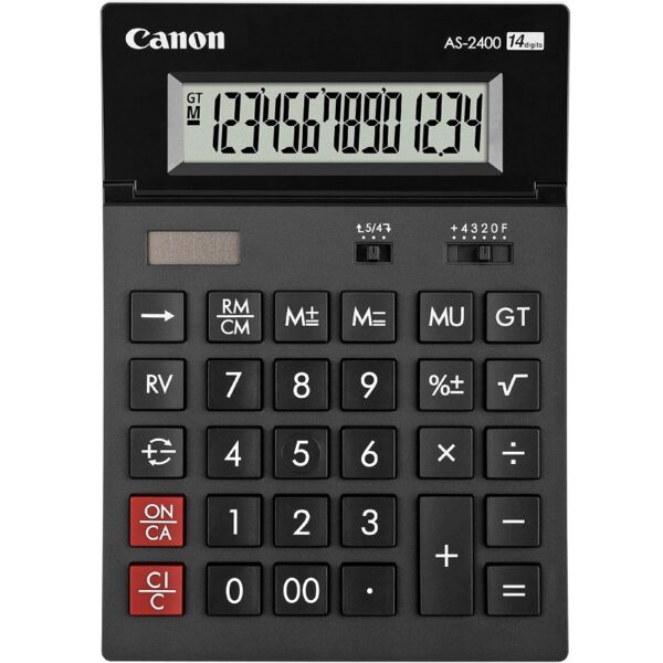 Calculatrice de bureau Canon AS-2400 14 chiffres Tunisie