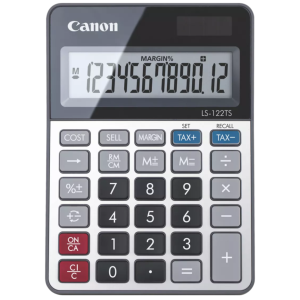 Calculatrice de bureau Canon LS-122TS DBL EMEA 12 chiffres Tunisie