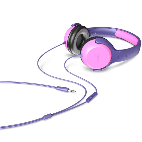 Casque Filaire Kids Philips avec micro Violet &  Rose – TAKH101PK-00 Tunisie