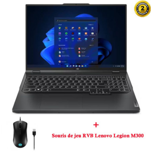 PC PORTABLE GAMER LENOVO LÉGION PRO 5 16IRX8 I7 13È GÉN 16GO RTX 4070 – Gris -82WK00JYFG Tunisie