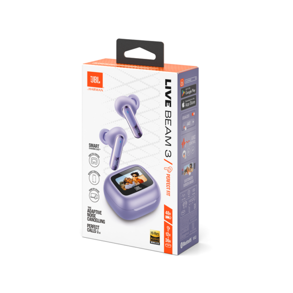 Écouteurs JBL Live Beam 3 Purple – 01166 Tunisie