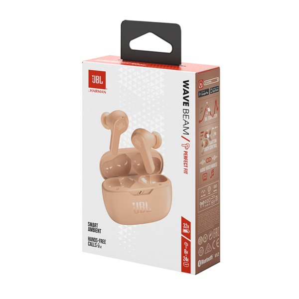 Écouteurs JBL Wave Beam Beige – 94759 Tunisie