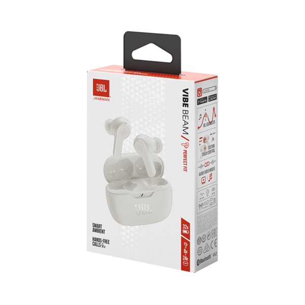 Écouteurs JBL Wave Beam Blanc – 94758 Tunisie