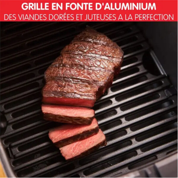 Friteuse Grill Sans Huile 2en1 Moulinex Avec Afficheur EZ505810 4.2 L Noir Tunisie