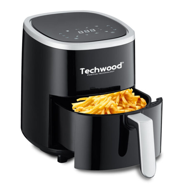 Friteuse Sans Huile Techwood 3.5 L 1200 W TFR-358HD Noir Tunisie