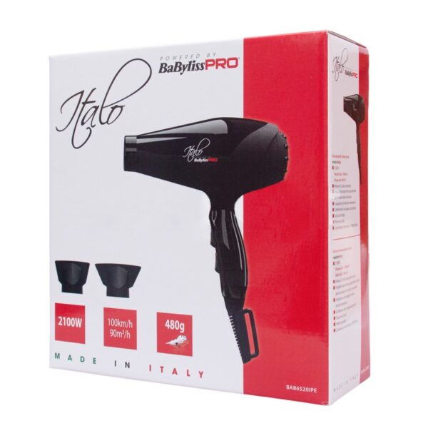 Sèche Cheveux Babyliss Pro 2100 W 6520IPE Halo Noir Tunisie