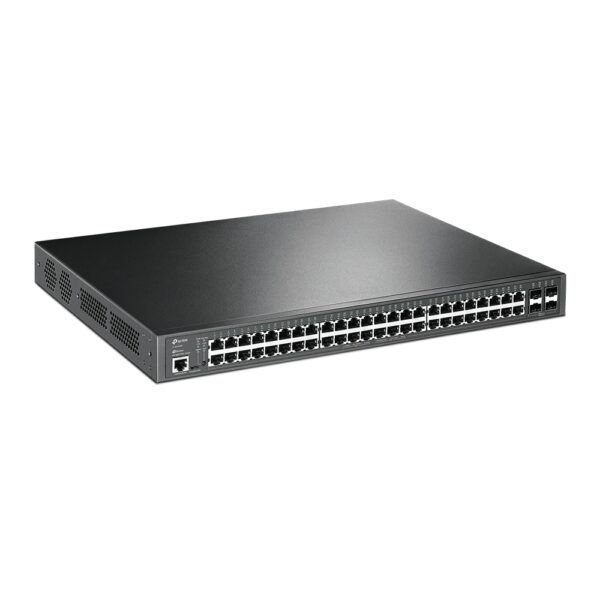 Switch 48 Ports Giga Poe+ Avec 4 Ports Sfp Administrable Niveau 2-384w -tl-sg3452p Tunisie