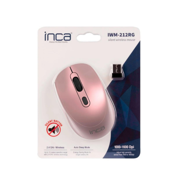 Souris Sans Fil Inca Iwm-212rg-Rose-Iwm-212rg Tunisie