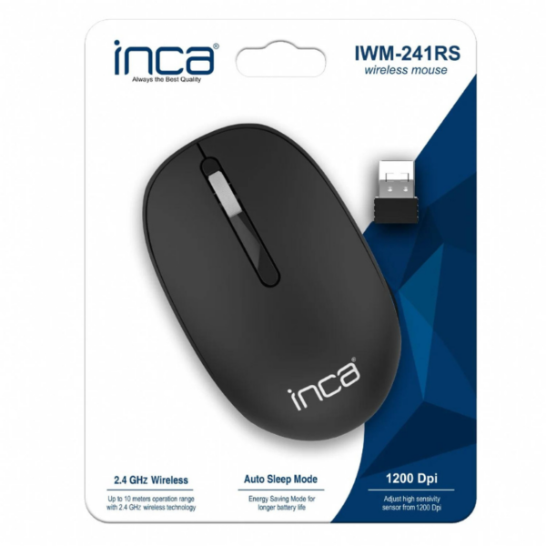 Souris Sans Fil Inca Iwm-241rs-Noir-Iwm-241rs Tunisie