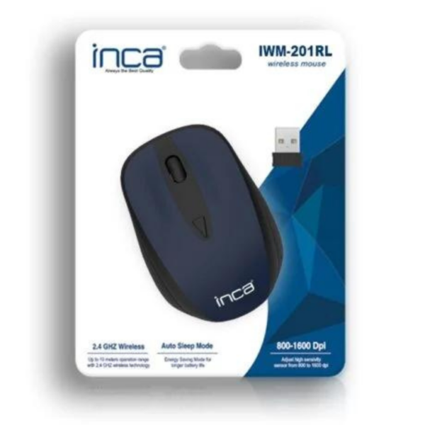 Souris Sans Fil Inca Iwm-201rl-Bleu-Iwm-201rl Tunisie