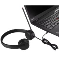 Casque Filaire LENOVO Analogique Stéréo Essential – Noir -4XD0K25030 Tunisie