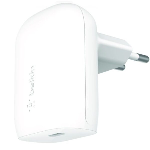 Chargeur Secteur Belkin – USB-C – 30W – Blanc -WCA005VFWH Tunisie