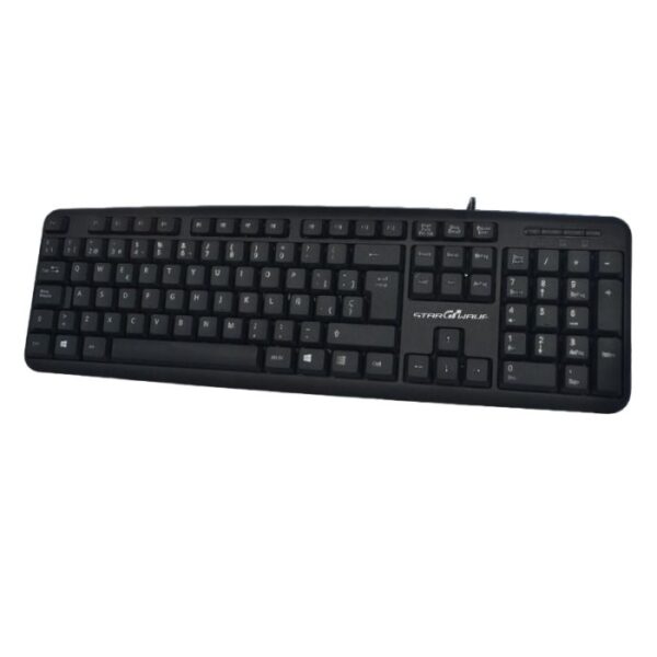 Clavier Filaire Star Wave Azerty -noir -kb1014 Tunisie