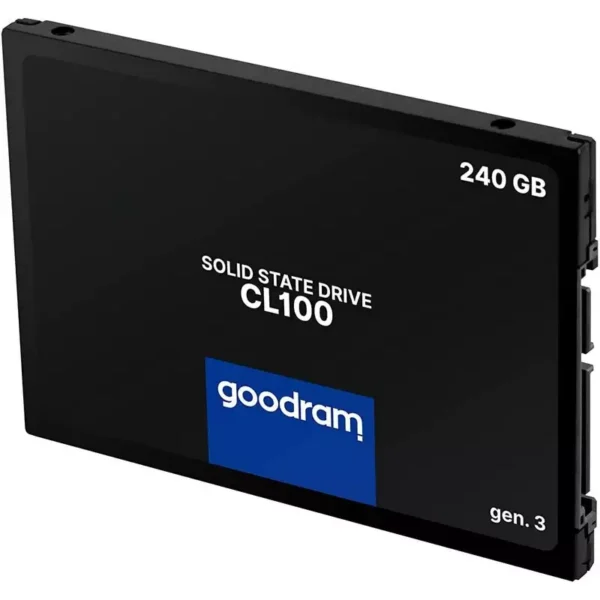 Disque dur interne Goodram Ssd Cl100 Gen3 240gb Sata 3 2,5″ -ssdpr-cl100-240-g3 Tunisie