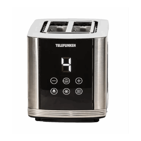 Grille-Pain Digital Telefunken TFK-GPD1751 Inox & Noir Tunisie