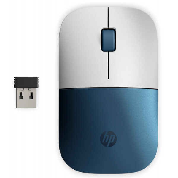 Souris Hp Sans Fil Z3700 Forest Teal – Blanc & Bleu -171D9AA Tunisie