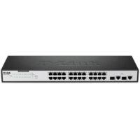 Switch D-Link Rackable 24 Ports 10/100 Mbps Avec 2 Ports Gigabit Cuivre DES-1026G/E Tunisie