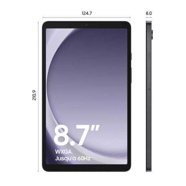 Tablette Samsung Galaxy Tab A9 4G LTE 8.7″ 8 Go 128 Go – Graphite – TAB-A9-8-128-GR Tunisie