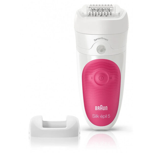 Épilateur Braun Silk-épil 5 SensoSmart SES5-500 Blanc & Rose Tunisie