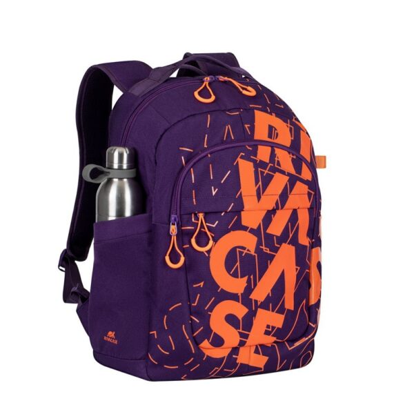 Sac à dos RIVACASE 5430 Pour Pc Portable 15.6 Violet & Orange Tunisie