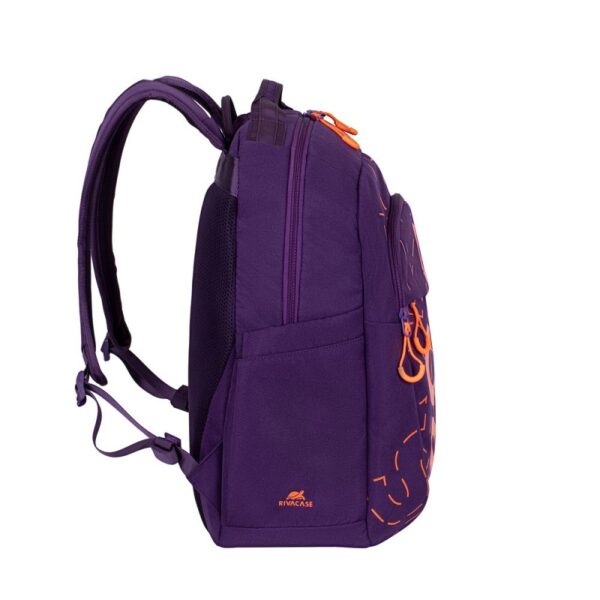 Sac à dos RIVACASE 5430 Pour Pc Portable 15.6 Violet & Orange Tunisie