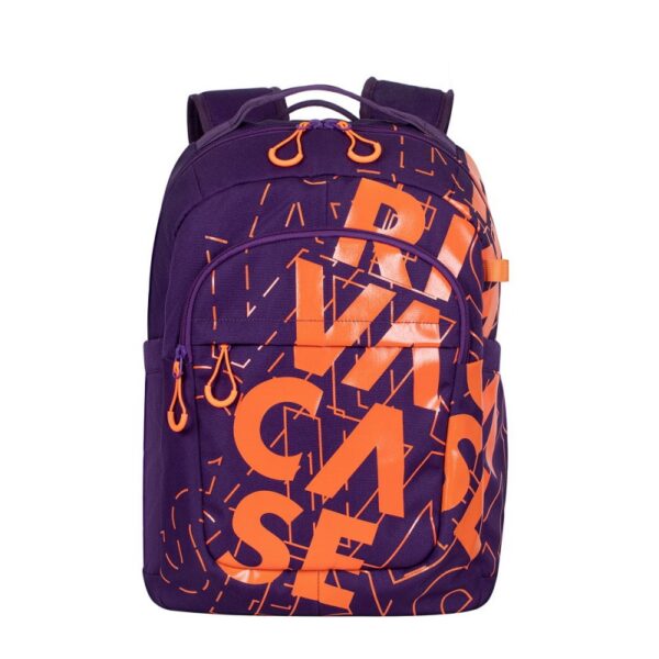 Sac à dos RIVACASE 5430 Pour Pc Portable 15.6 Violet & Orange Tunisie