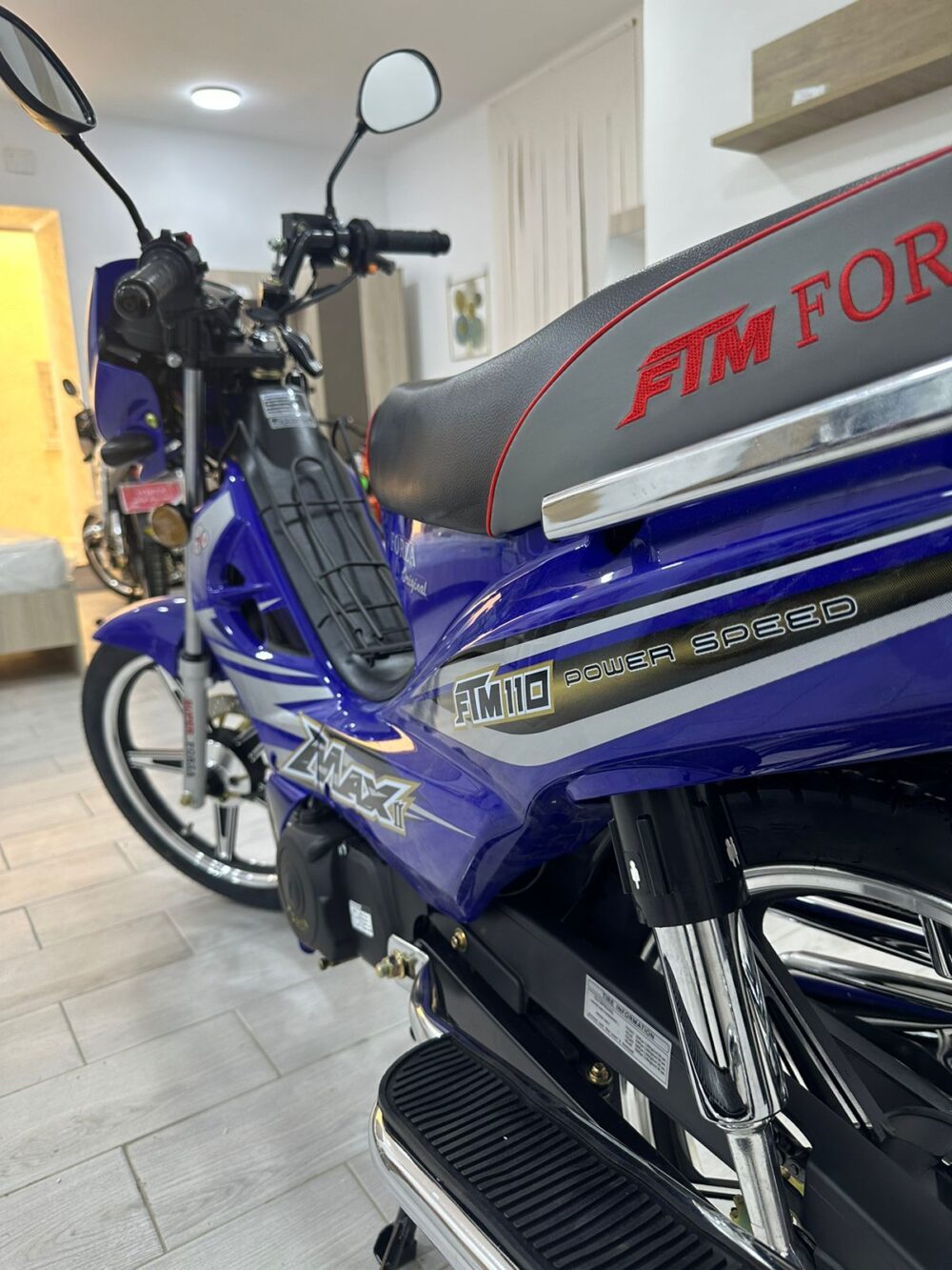 Motocycle Forza Ftm 107cc Bleu Tunisie