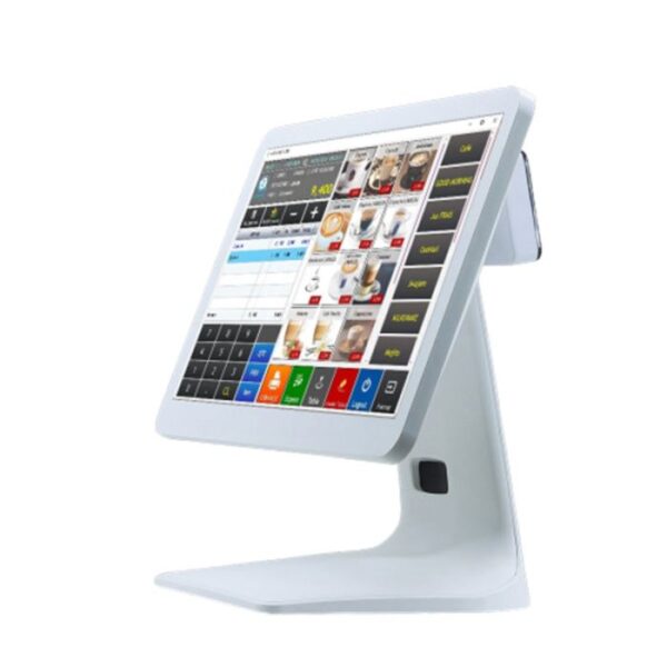 Caisse Tactile 15″ Digipos Digi-shop Pc Avec Afficheur Client Wifi – Blanc – 9015S Tunisie